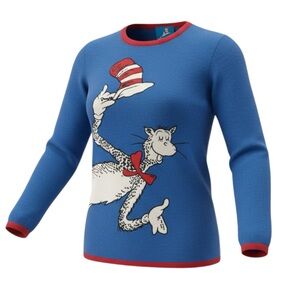 Michael Simon For Dr Seuss Cat in the Hat Sweater Size Small